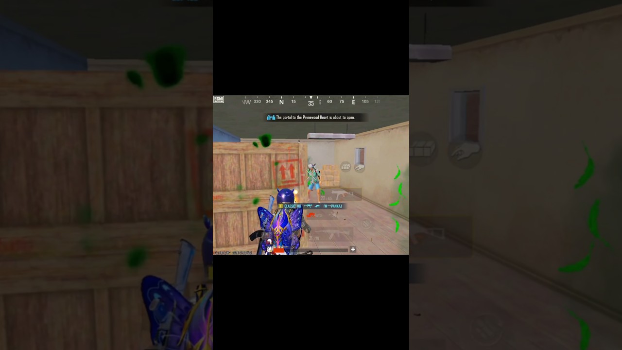 QUICK 1VS3 #bgmi