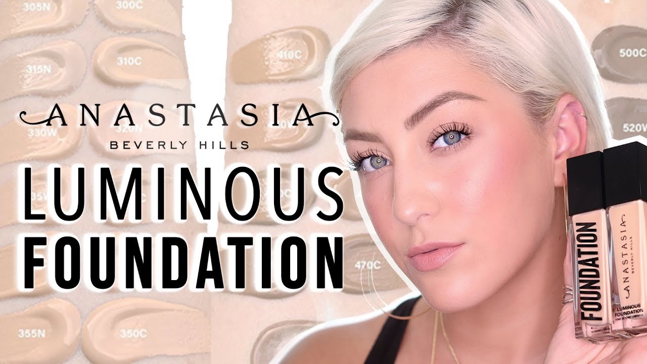 NEW Anastasia Beverly Hills Luminous Foundation | FIRST IMPRESSION & REVIEW | GlamnAnne