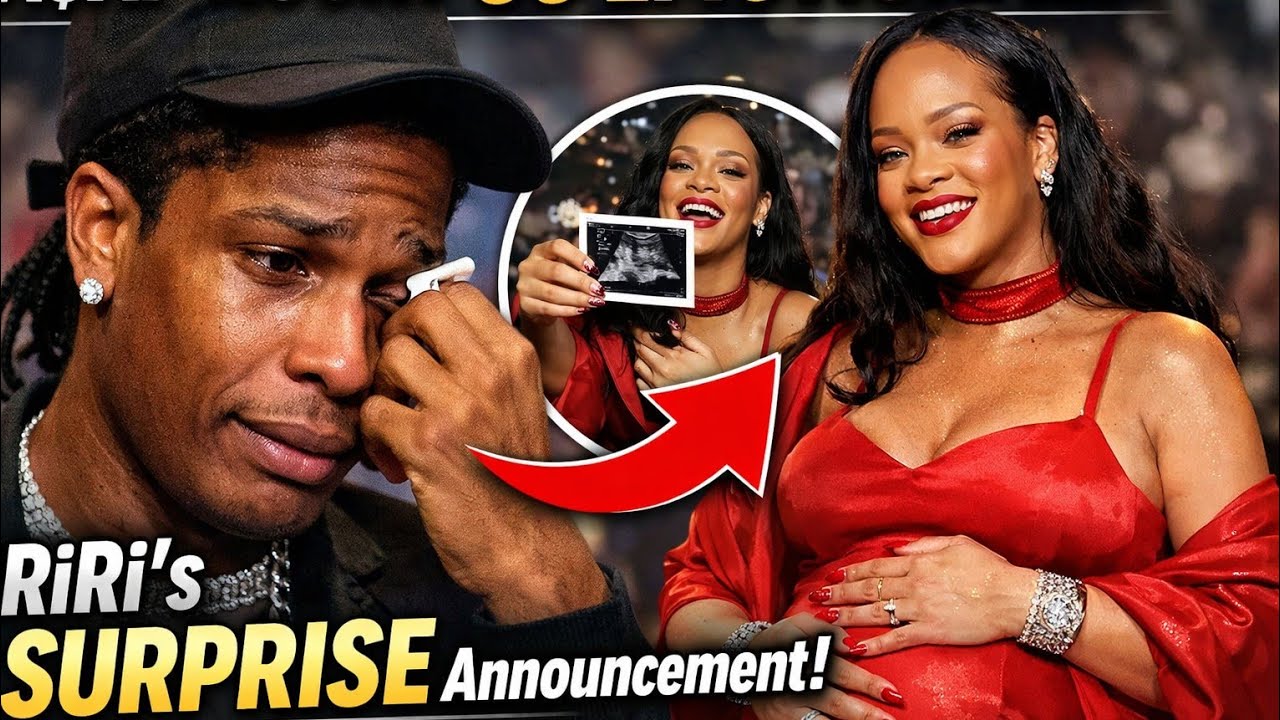 ASAP Rocky SO EMOTIONAL after RiRi's SURPRISE Announcement