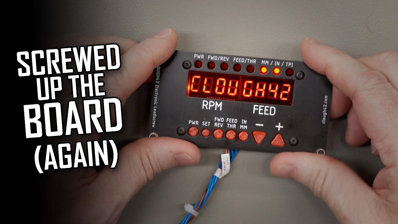 Updating the Electronic Leadscrew Control Panel