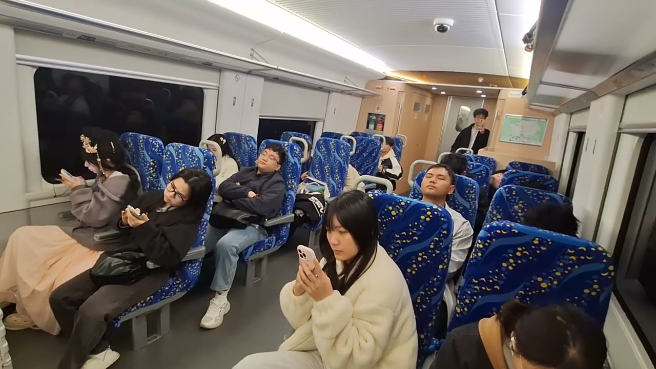 (地鐵般的城際綫) 琶蓮城際鐵路CRH6型和諧號電動列車S4754次: CRH6F-0579車 廣州蓮花山至琶洲