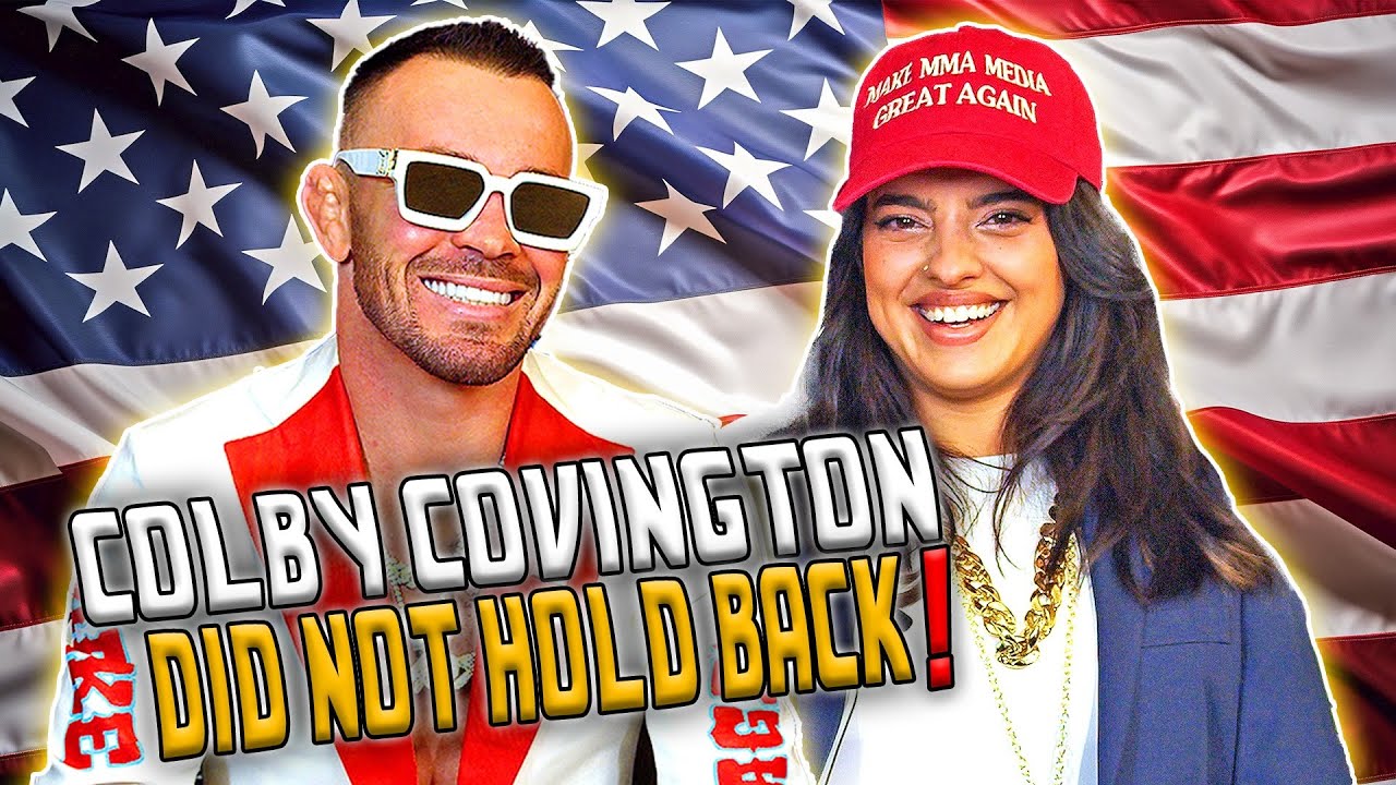 Colby Covington went in on Leon Edwards!