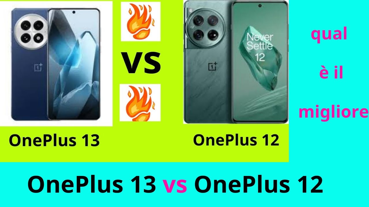 Uno più 13 contro OnePlus 12 - Non crederai a chi vincerà