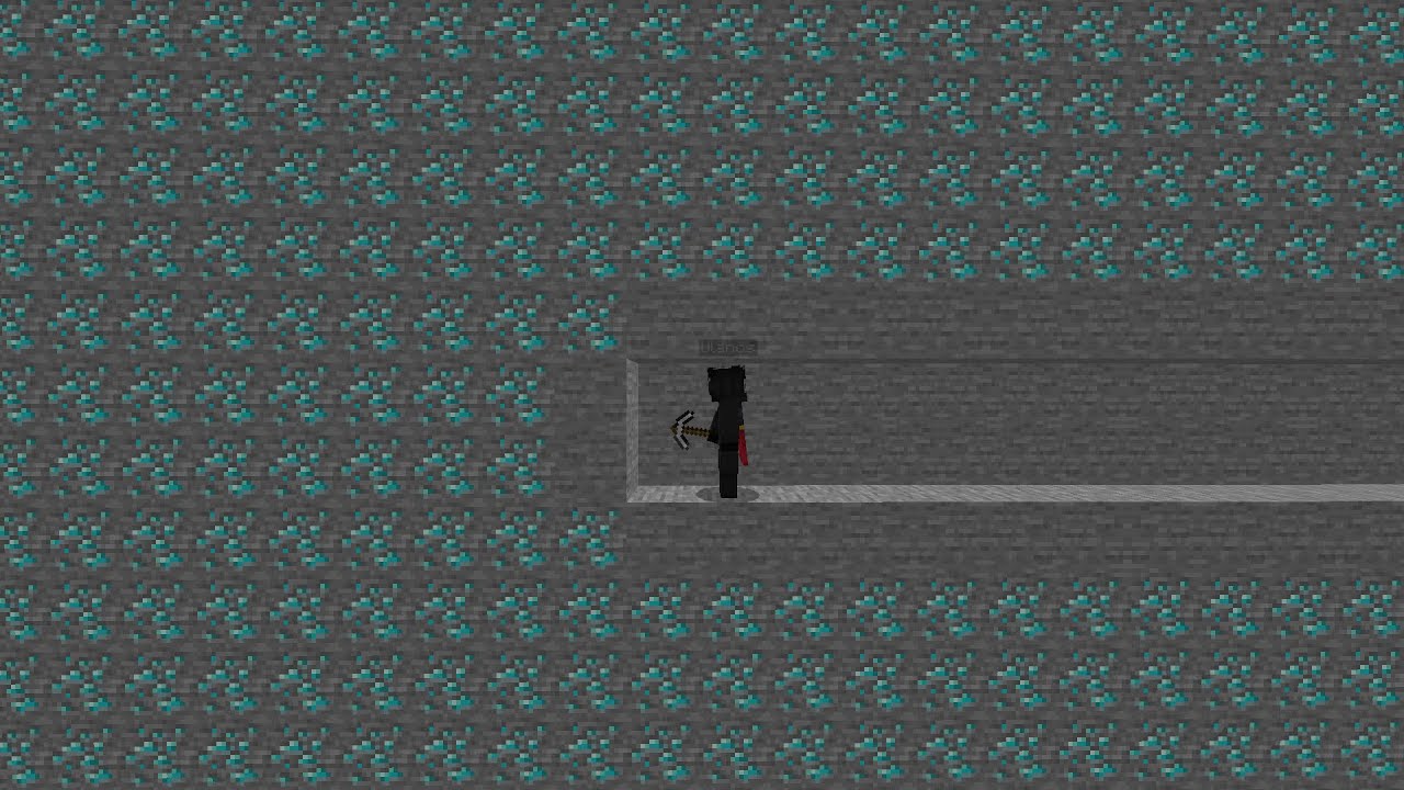 My friends vs me mining Diamonds #shorts