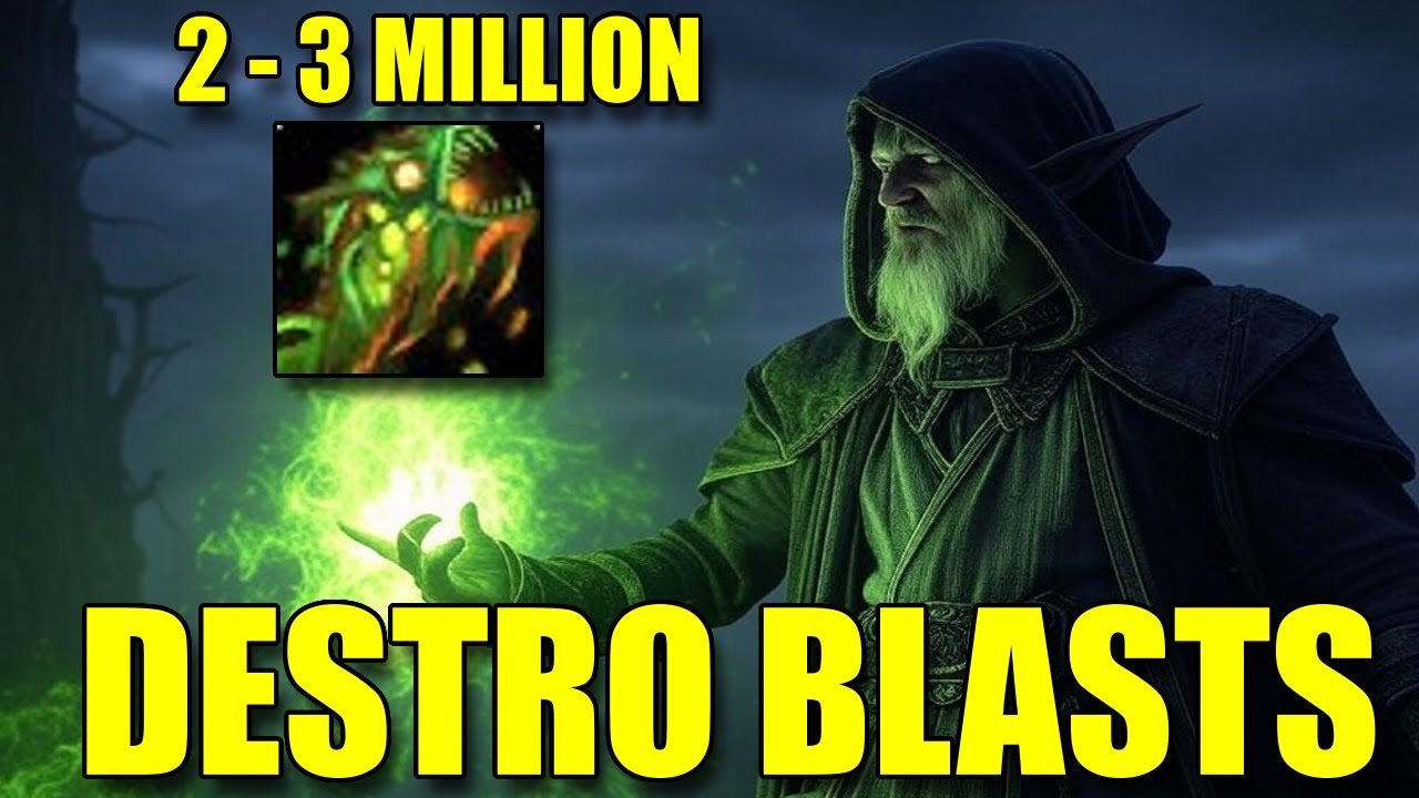 DESTRO LOCK IS BACK - CHAOS BOLT ONESHOTS | 11.0.7 The War Within PvP