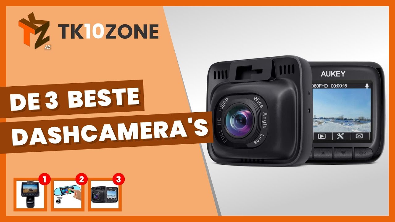 Veiliger rijden met de 3 beste dashcamera's voor auto's