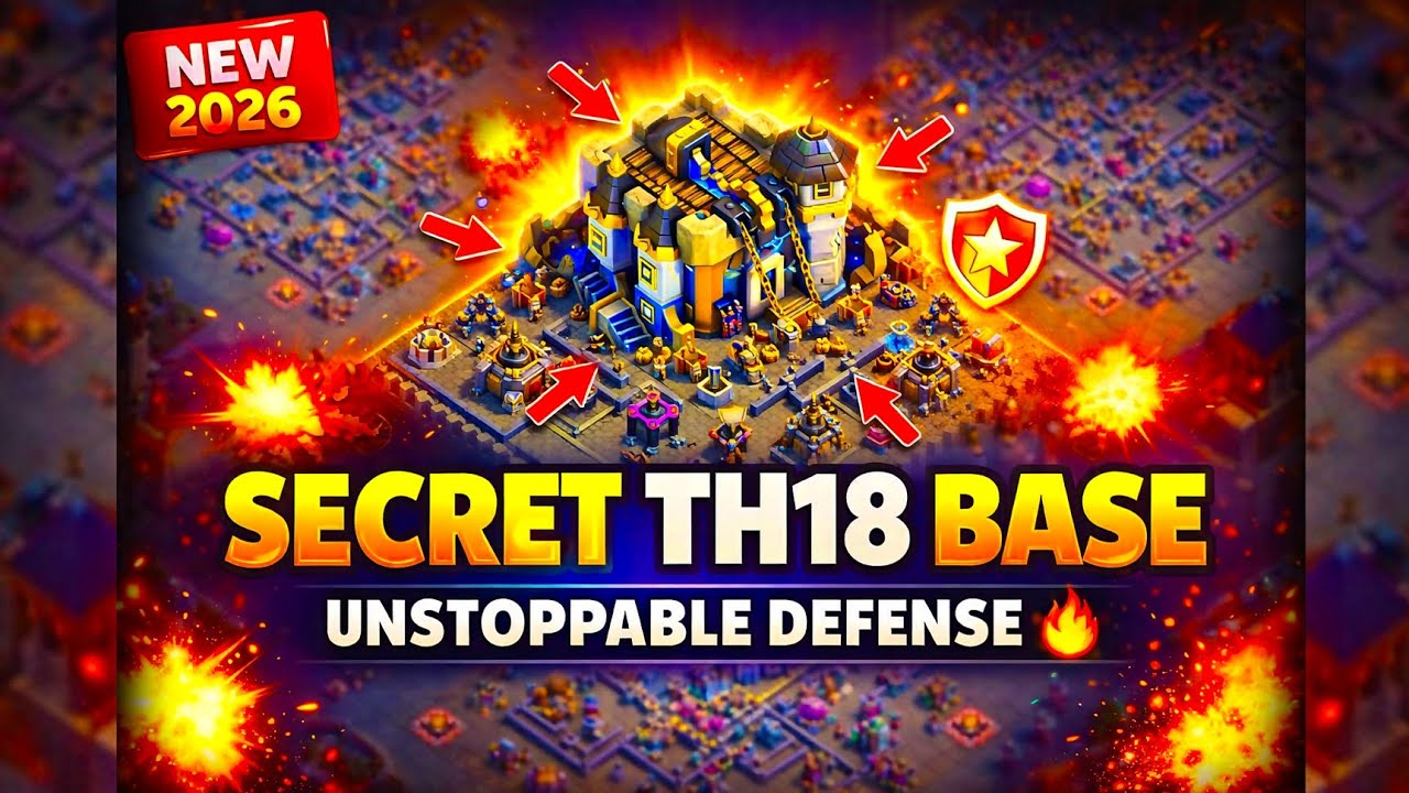 Top-8 Th18 Anti Thrower Legend League Base for 1 STARS ! With TH18 Cwl Base Layout Clash of clans