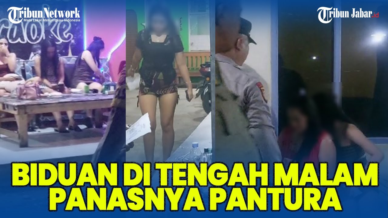 MOMEN SANTAI PARA GADIS PANTURA Subang yang Jadi Biduan Dirazia Polisi
