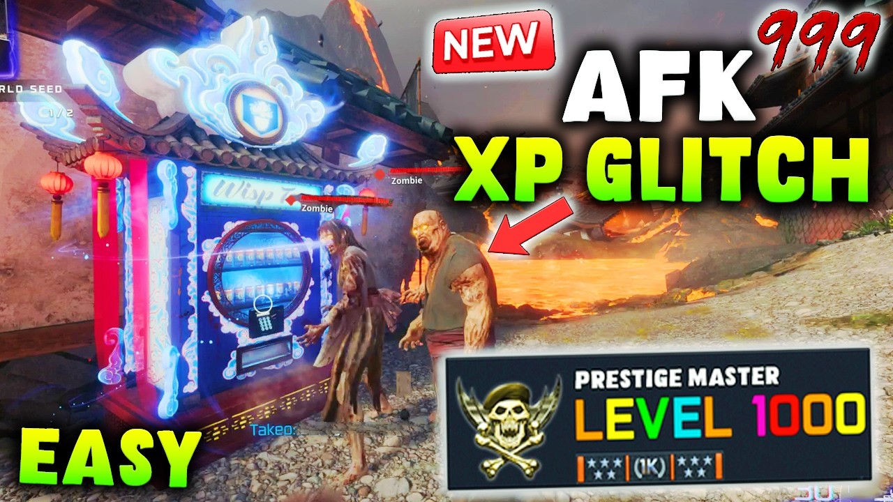 NEW AFK XP GLITCH IN BO7! EASY ROUND 999 UNLIMITED XP / CAMO GLITCH! BEST WORKING GLITCHES!
