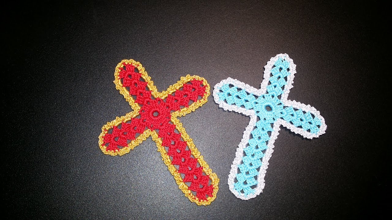 Crochet cross tutoral