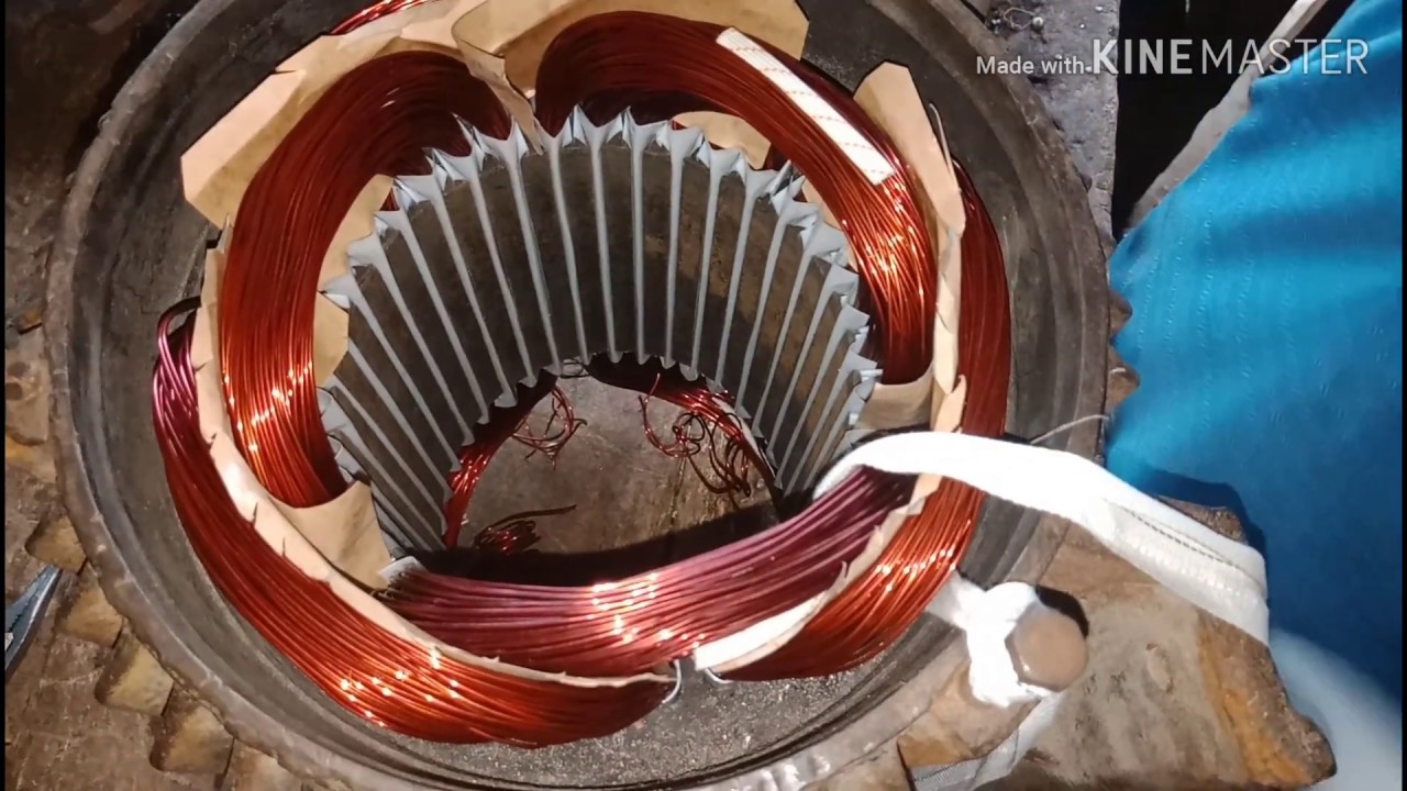 How to wind 10hp 36slot 3 phase motor 1450rpm.wind.10hp ki 3phase motor wind karne ka tariqa.