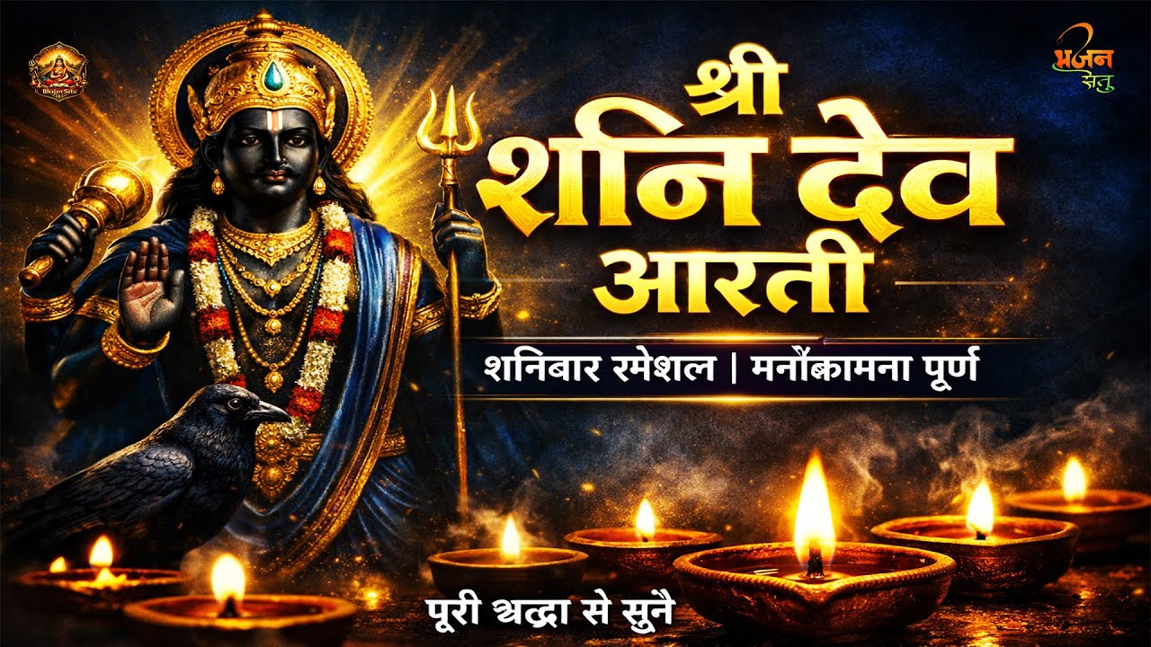 शनिवार स्पेशल | श्री शनि देव आरती | मनोकामना पूर्ण II पूरी श्रद्धा से सुनें II जय जय श्री शनिदेव I