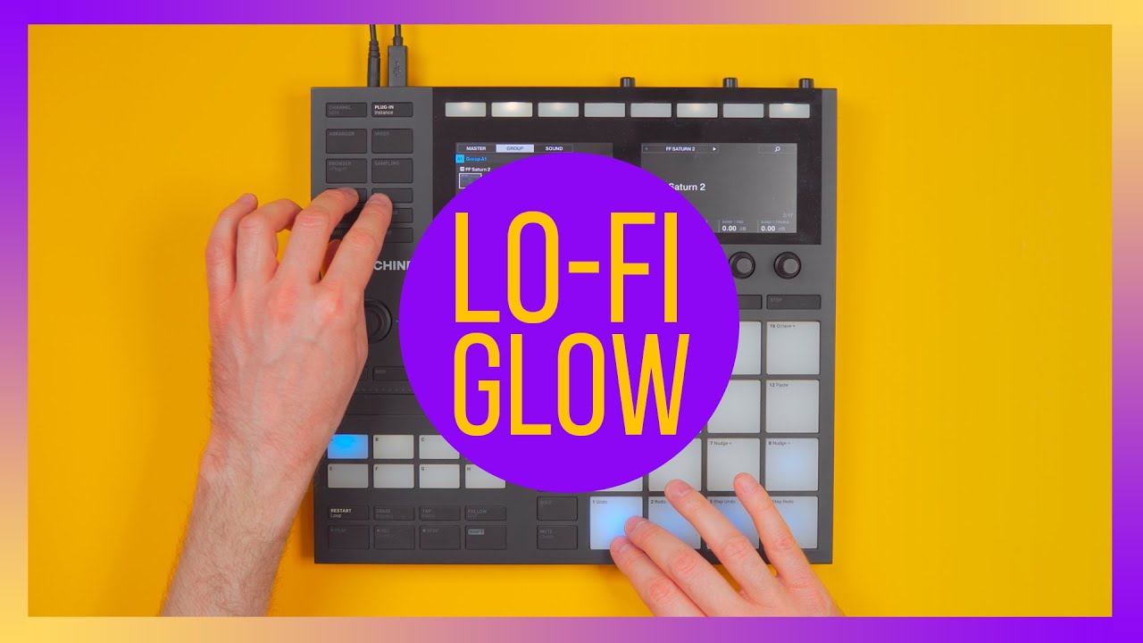 Chill 90s Hip Hop Beat with Lo-Fi Glow & Maschine