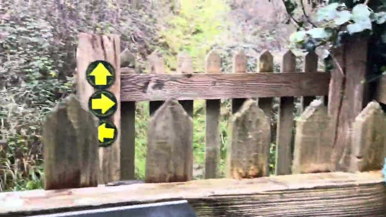 The Pits and Leeson Road, close to the major landslip in Bonchurch, Isle of Wight