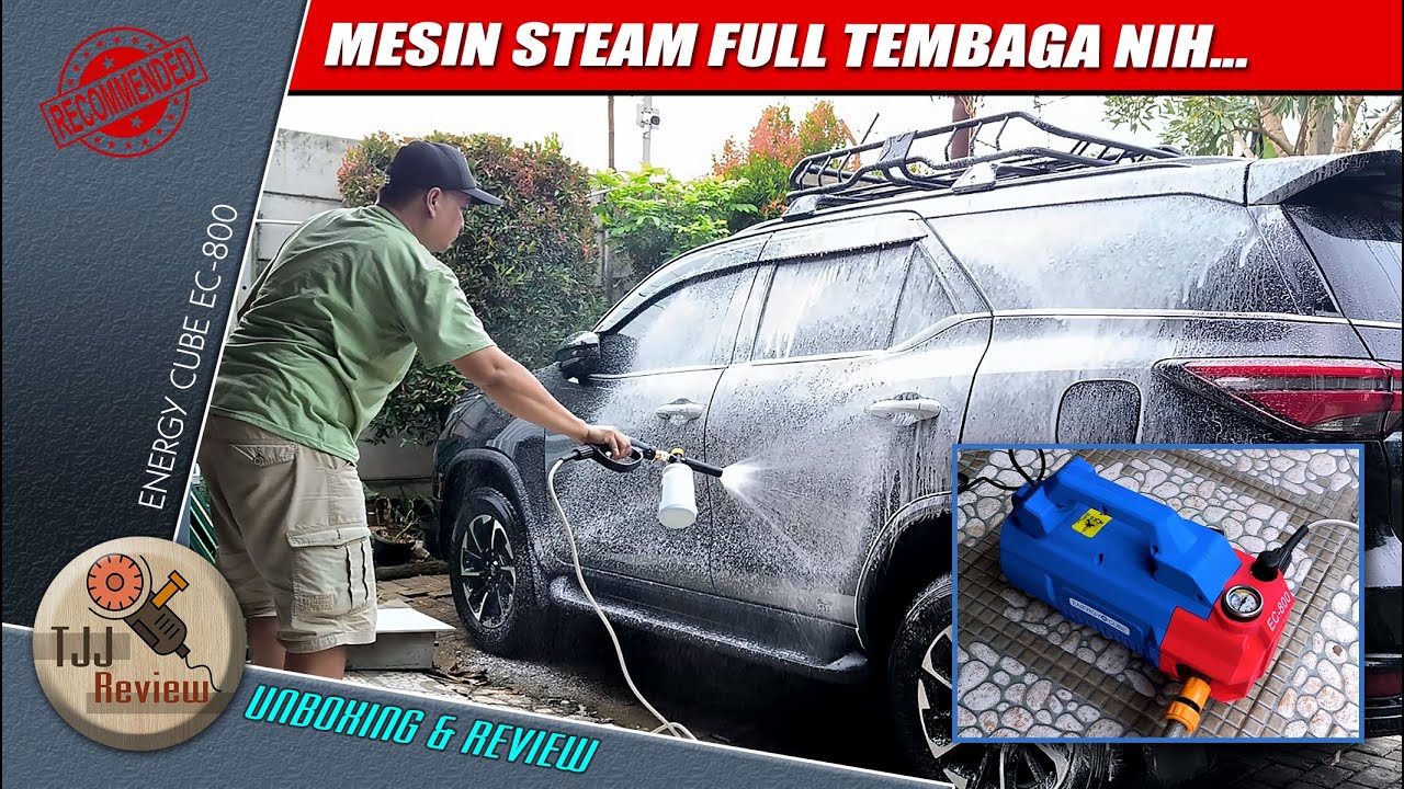 Review jet cleaner full tembaga nih, Energy Cube EC-800