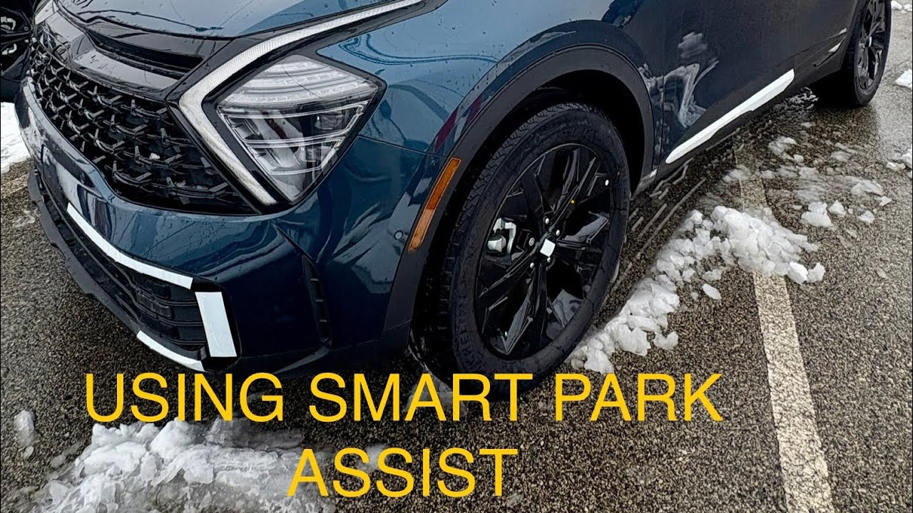 How to: USE SMART PARK ASSIST ON 2025 KIA SPORTAGE PHEV SX PRESTIGE