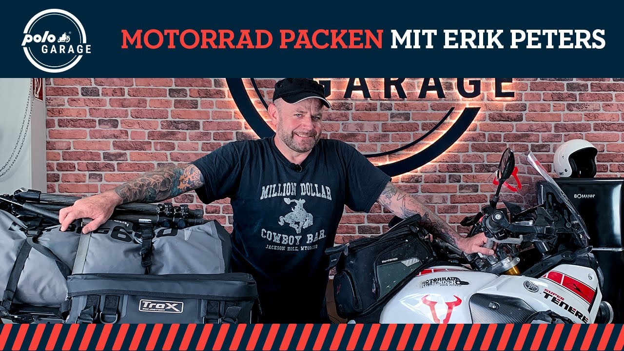 Motorrad packen mit Erik Peters