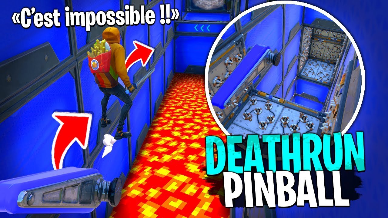 Ce Deathrun Pinball aura ma peau... 😤 Avec Michou, Doc et Dobby sur Fortnite Créatif !