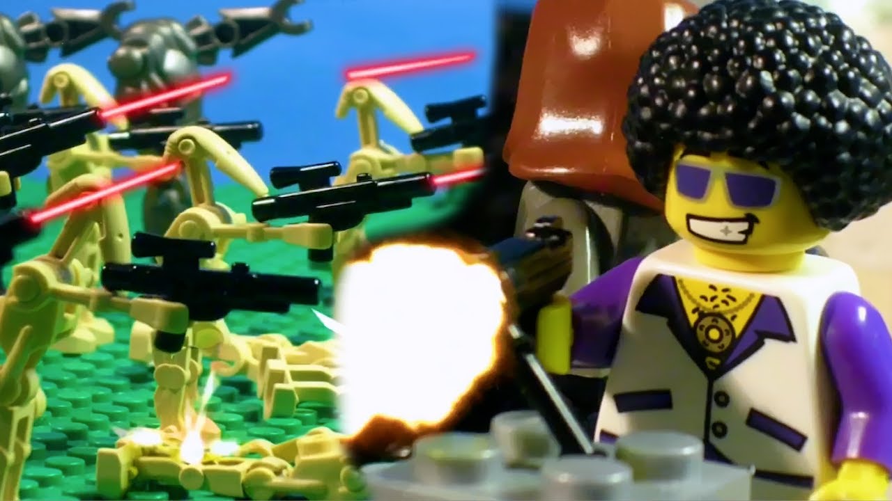 The Most Epic Lego Castle Battle [Remastered]