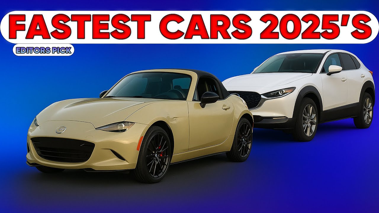 10 самых быстрых автомобилей до 30 000 долларов в 2025 году