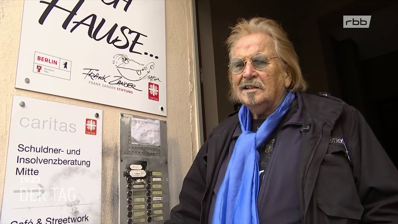 Frank Zander und Familie im Oktober 2024 - Gründung der Frank Zander Stiftung
