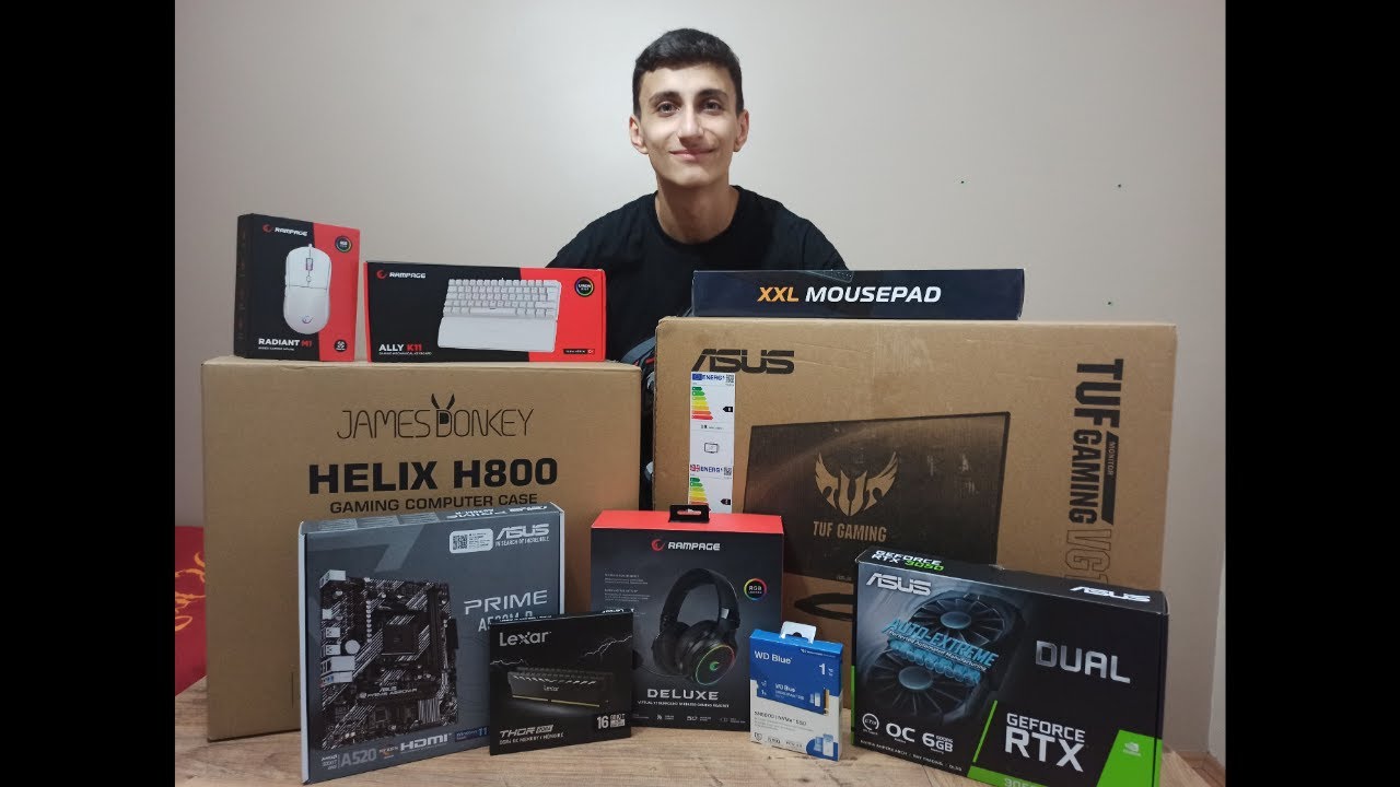 HAYALİMDEKİ YENİ OYUN BİLGİSAYARIM | PC TOPLAMA VLOG