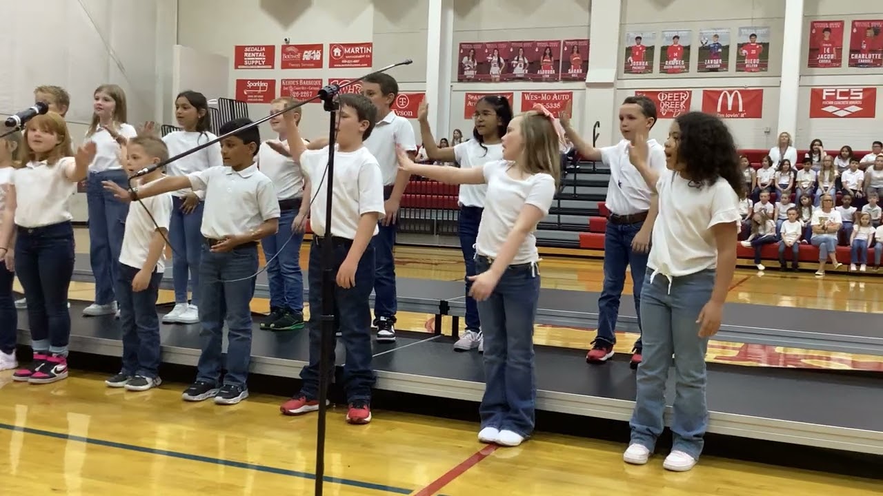 Sacred Heart Sedalia | Spring 2025 Elementary Concert | 2nd Grade