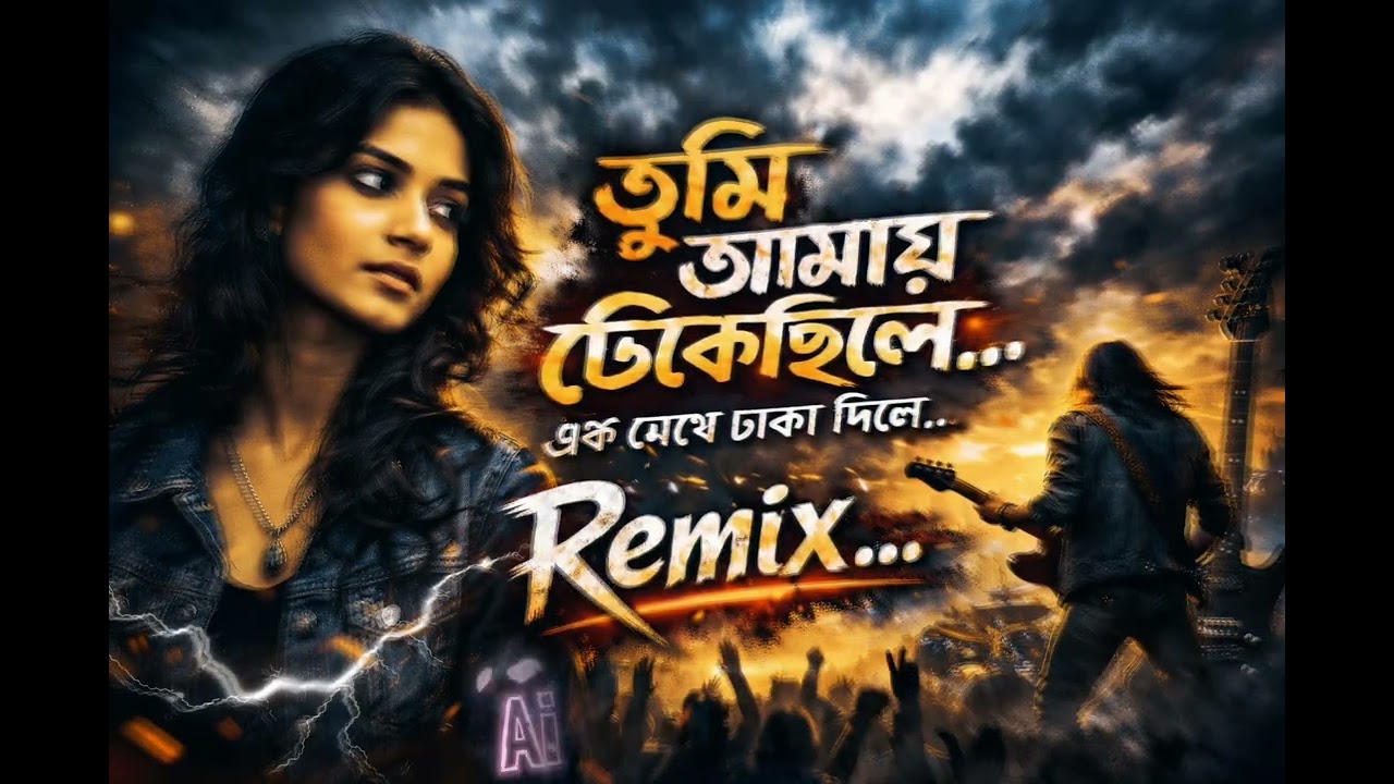 Jhoom – Minar Rahman | Rock Remix 2026 🎸 | Bangla Remix Song | Ai With Ayon
