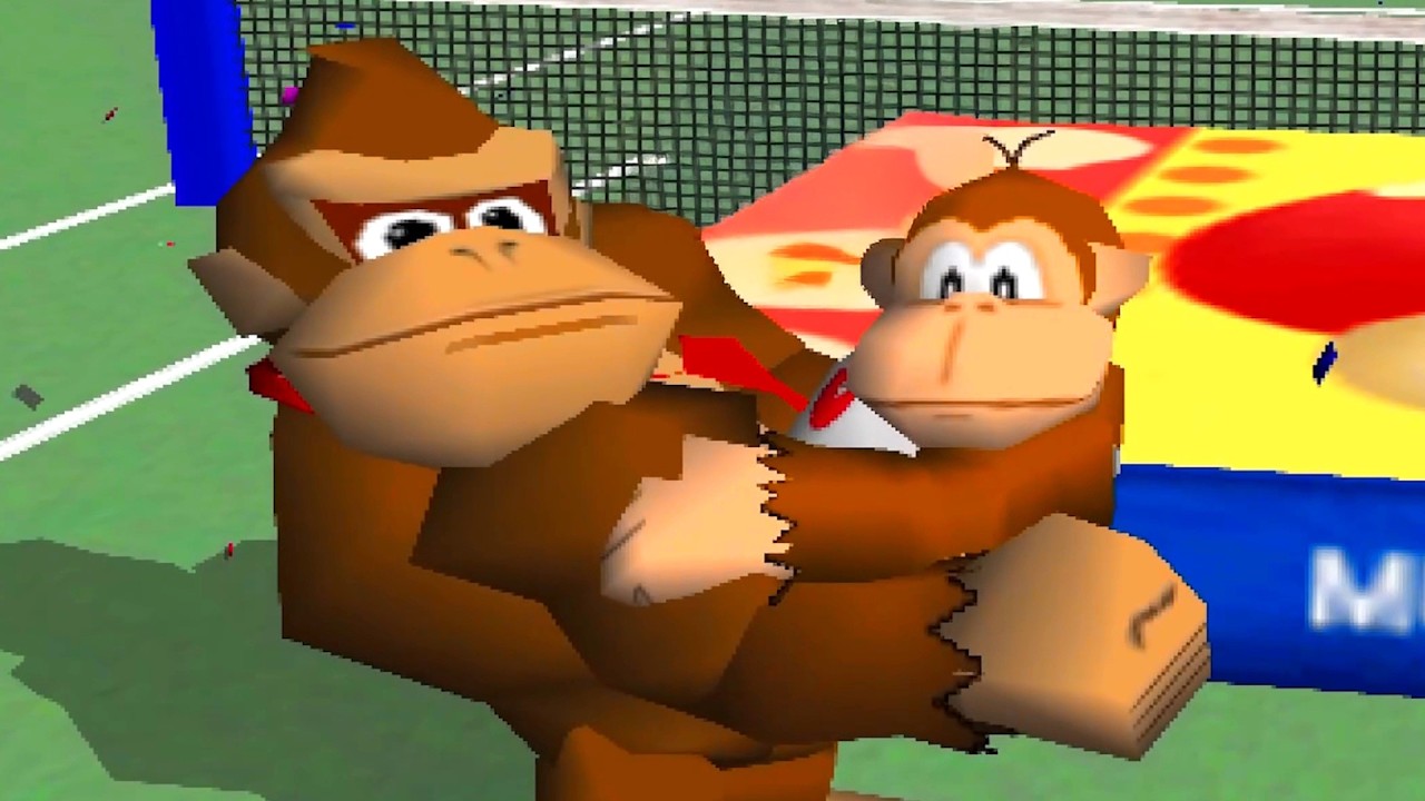 Mario Tennis 64 - All Characters Victory Animations