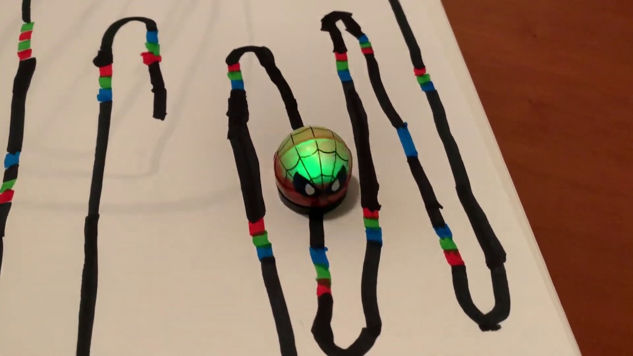 Marvel spider man & venom robotics Ozobot bit