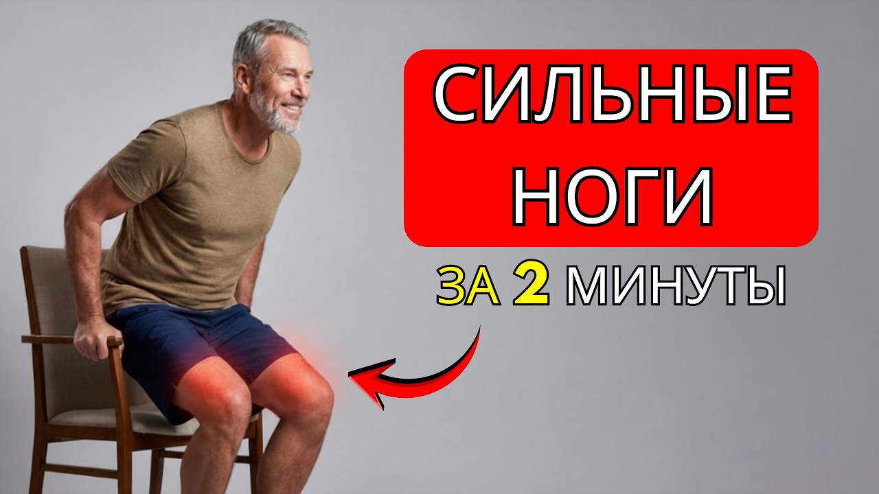 За 60? Укрепите ноги всего за 2 минуты | Советы по здоровью для пожилых людей