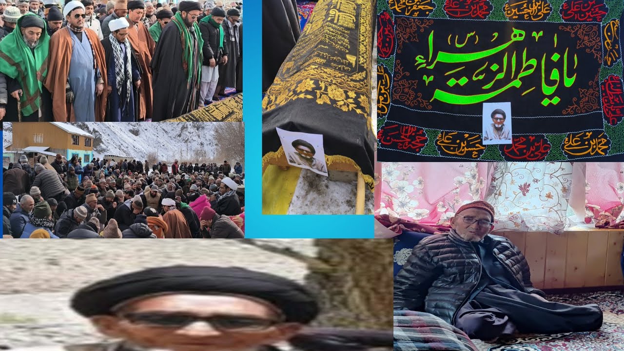 Namaz e Janaza#Marhum#   Apocho Syed Abass Razivi😭Chechesna sankoo#25-1-2026