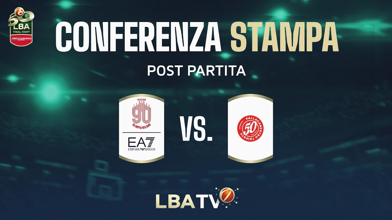 EA7 Emporio Armani Milano - Pallacanestro Trieste | Conferenza stampa post partita