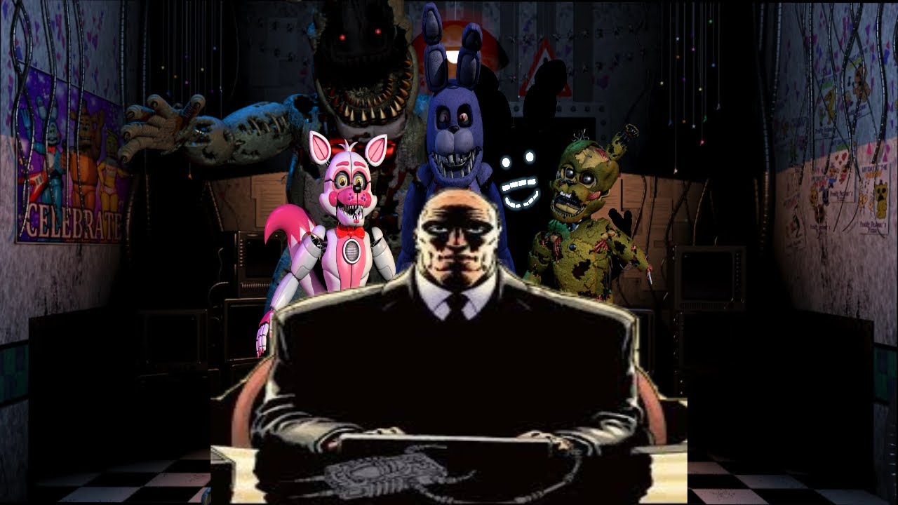 Only 500iq Players can beat this Fnaf game