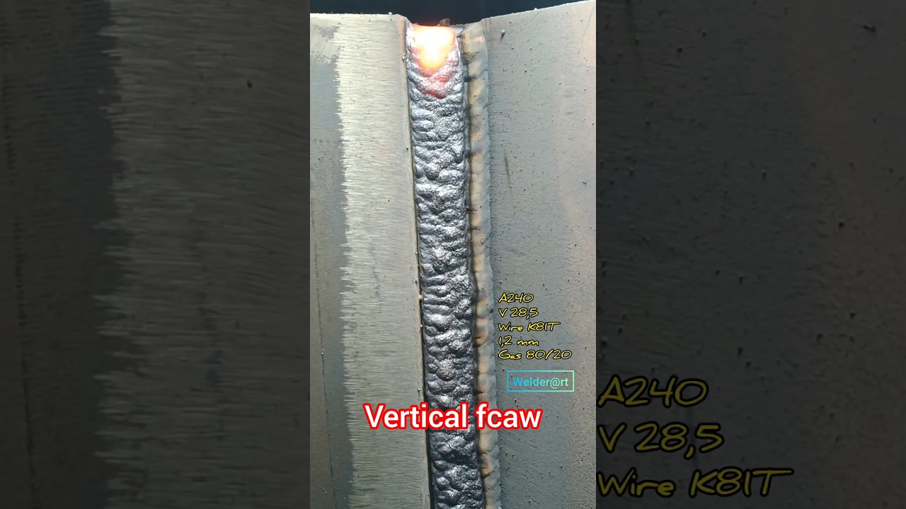 vertical fcaw  #youtubeshorts  #fcaw #shorta