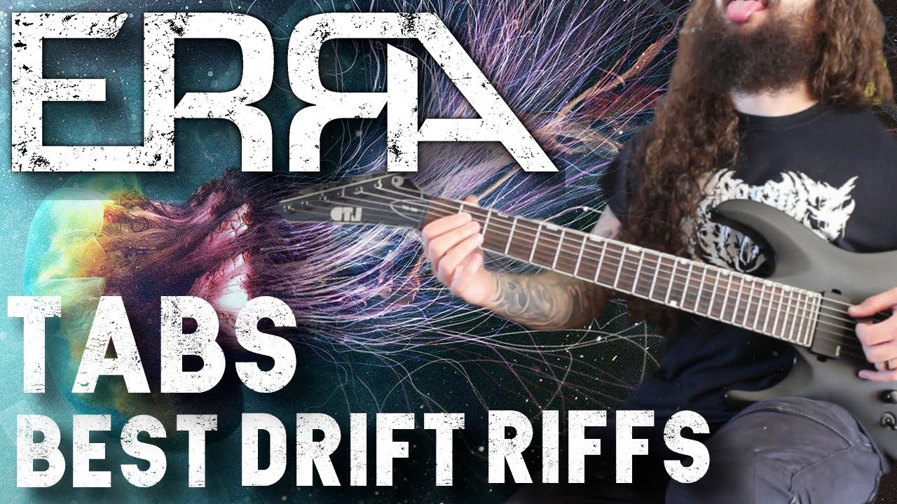ERRA | Best Drift riffs with Tabs and Backing track