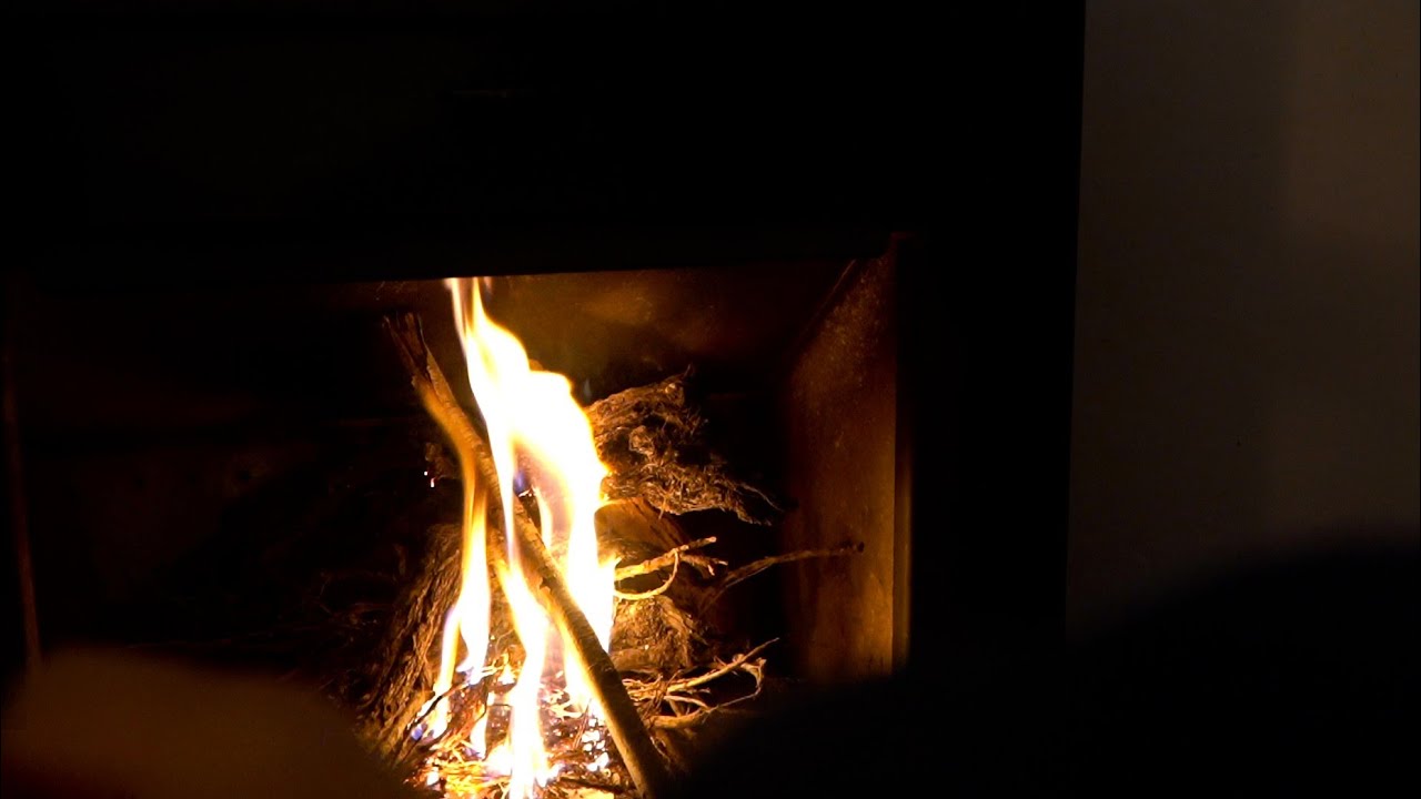 Installing the wood stove & our first fire (Week 12)