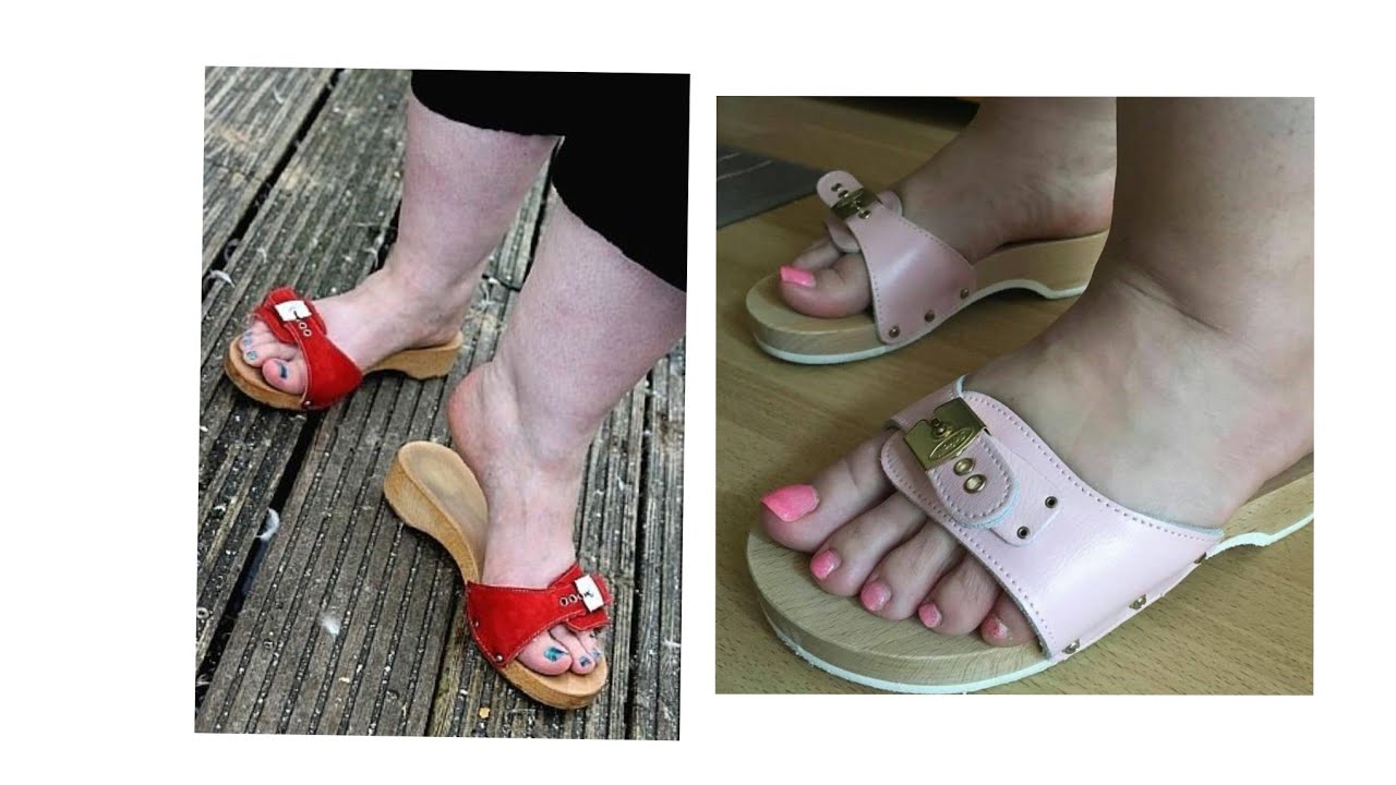 Most trending and beautiful collection of wooden clog sandals for ladies #woodenclog #woodenmules.