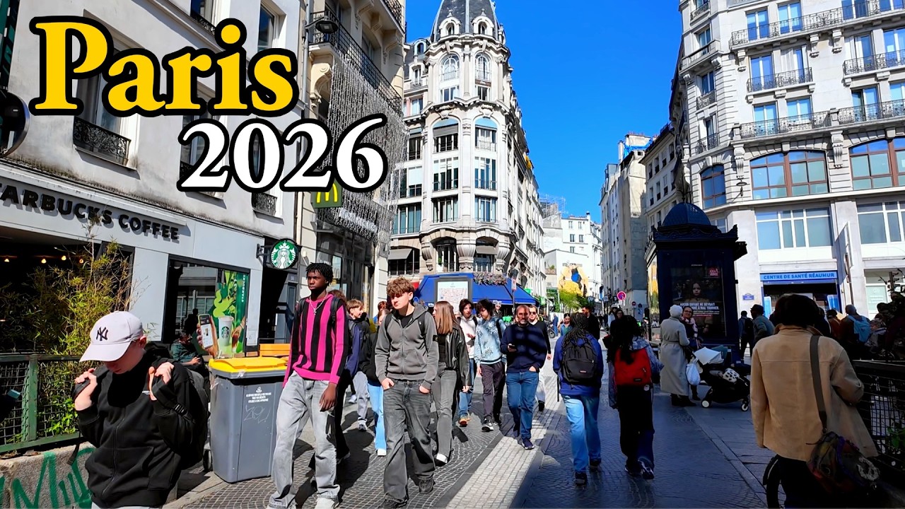 19 March 2026 PARIS WALKING TOUR ⎮FRANCE MORNING [4K ]☀️