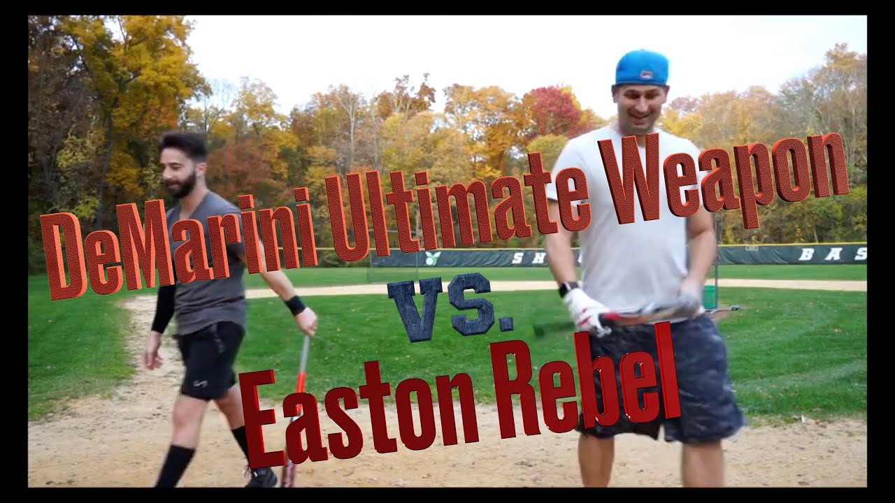 DeMarini Ultimate Weapon vs Easton Rebel