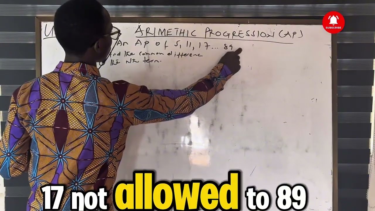 Learn Sequence and series in 5minutes .Arithmetic Progression Made Easy | Learn AP in Minutes