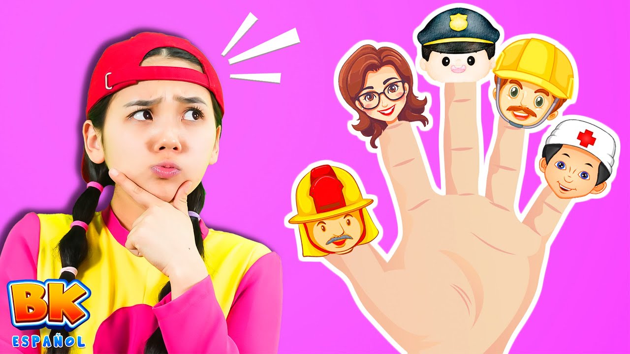 Trabajo Familiar Con Los Dedos Ver 1 | Canciones Para Ni&ntilde;os | BisKids Espa&ntilde;ol
