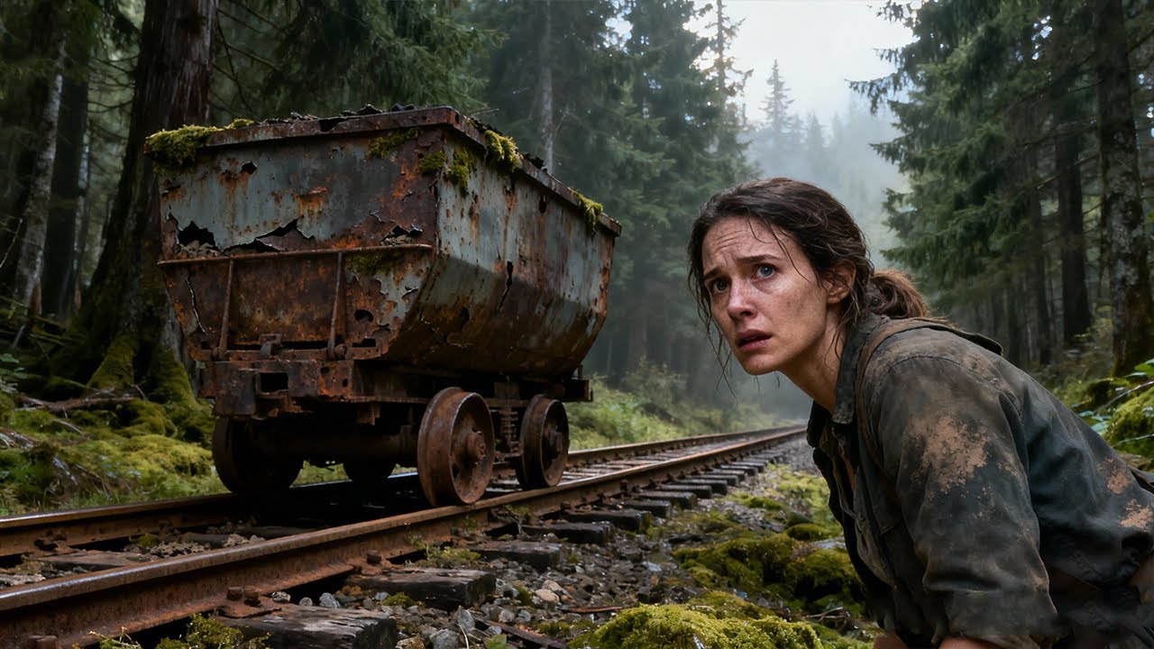 Женщина обнаружила в лесу покрытую мхом вагонетку — следование по рельсам раскрыло скрытую правду.