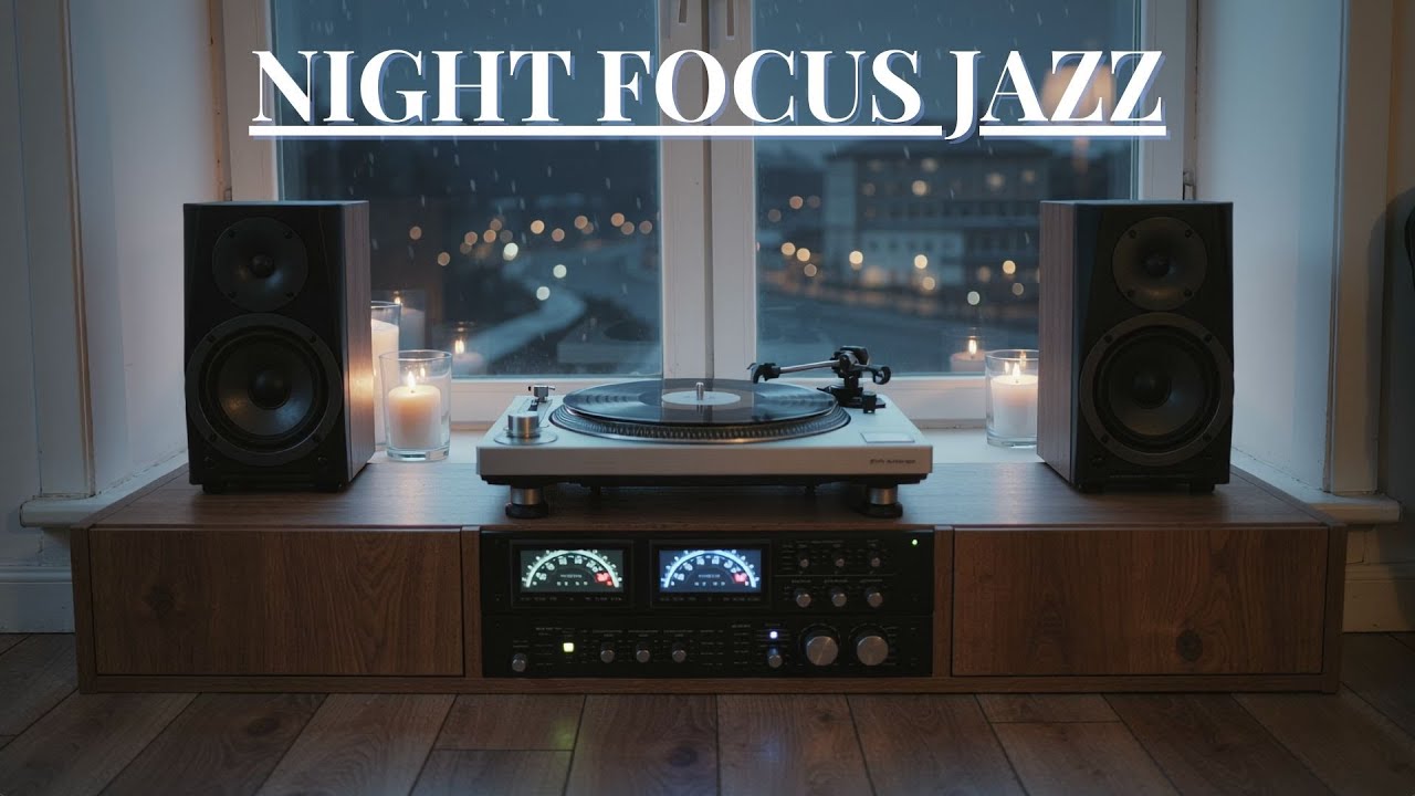 Late Night Jazz for Deep Focus & Work | Soul Jazz & Smooth R&B Lounge