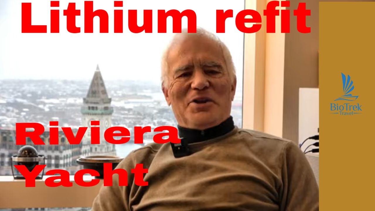 Lithium battery refit to upgrade to our 2019 Riviera Sport yacht.