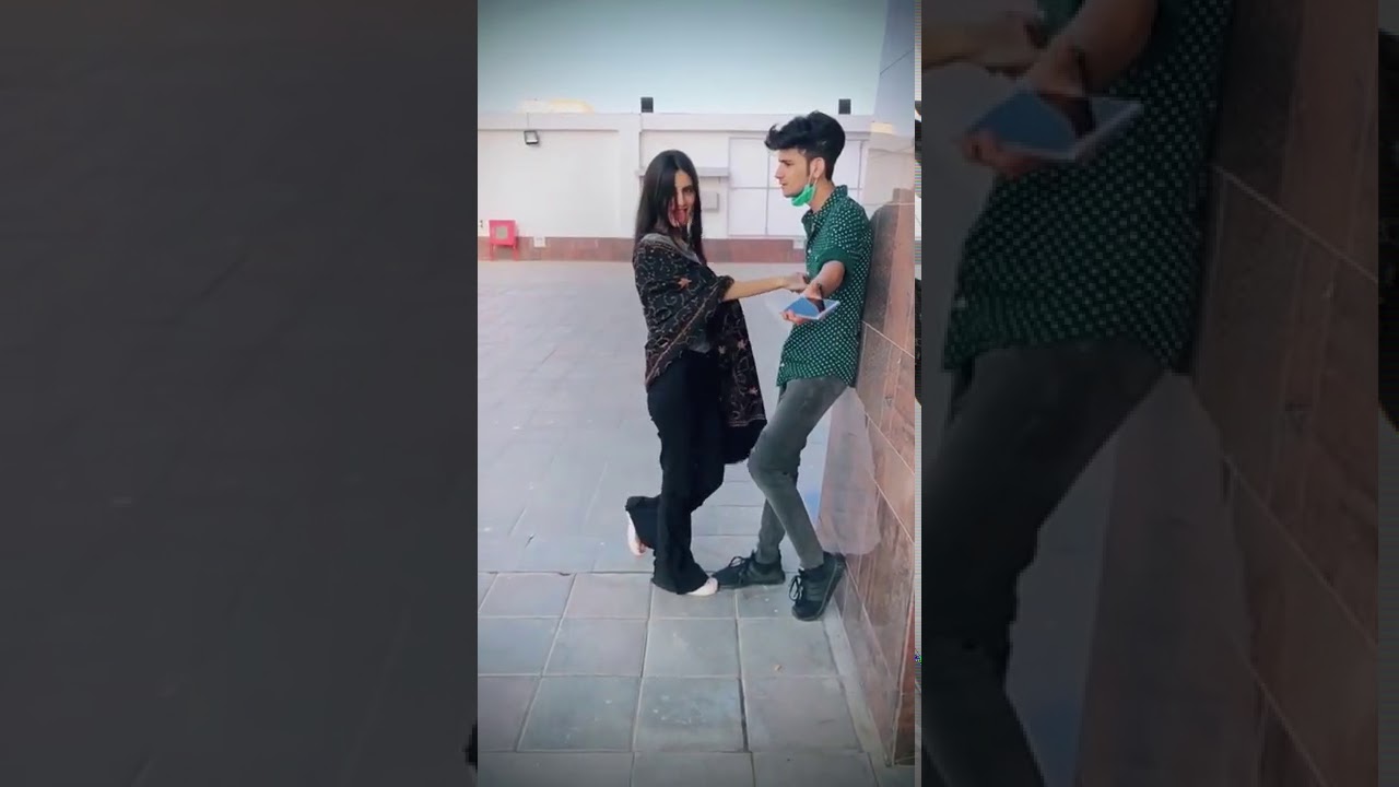 maaz safder new tiktok video with his💕girlfriend 💕 💕