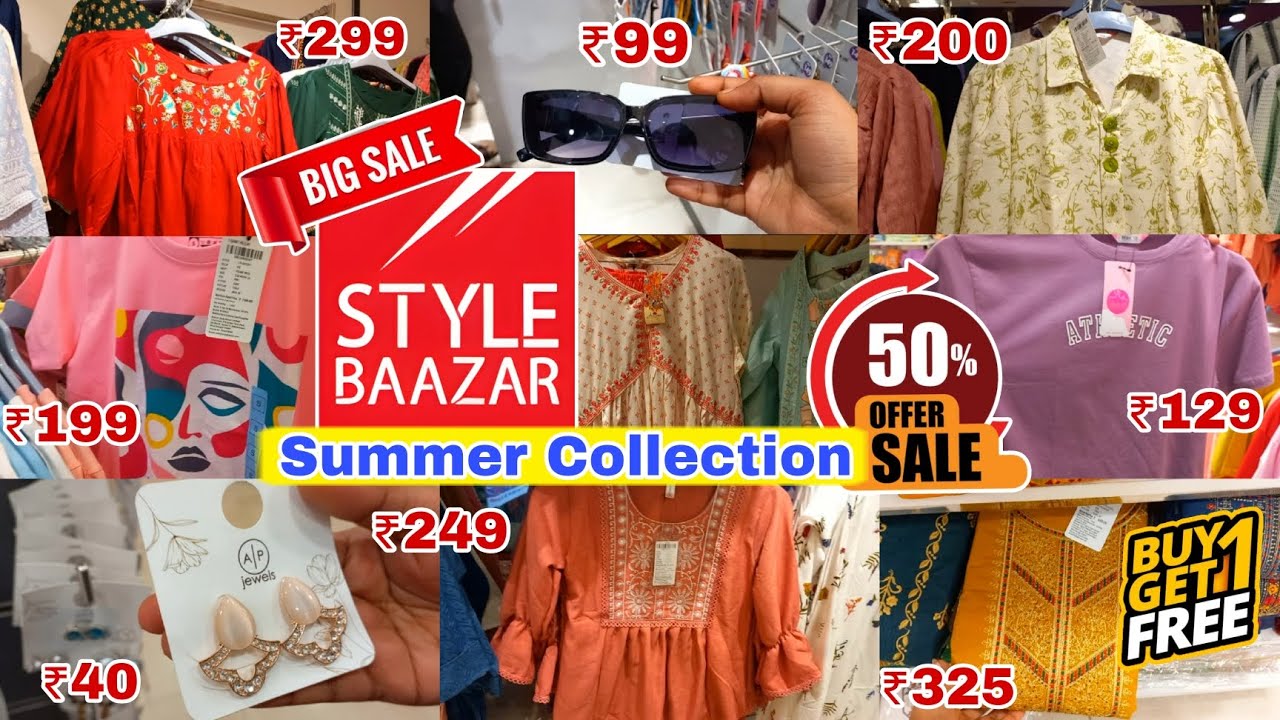 Style Baazar Summer Collection Live🔴 | Style Baazar Ladies Collection | Style Baazar Dhamaka Sale💥