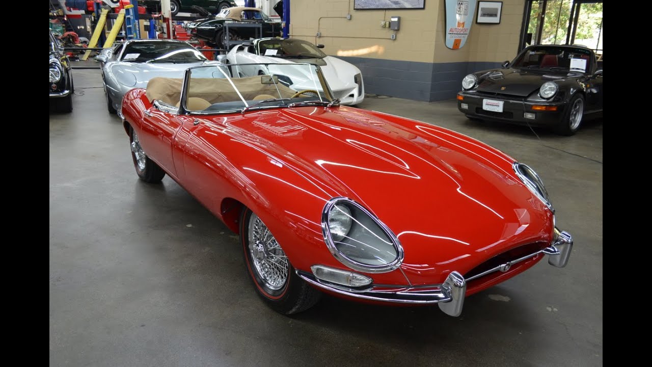 1963 Jaguar E Type 3.8 Liter Series 1 Roadster - Autosport Designs