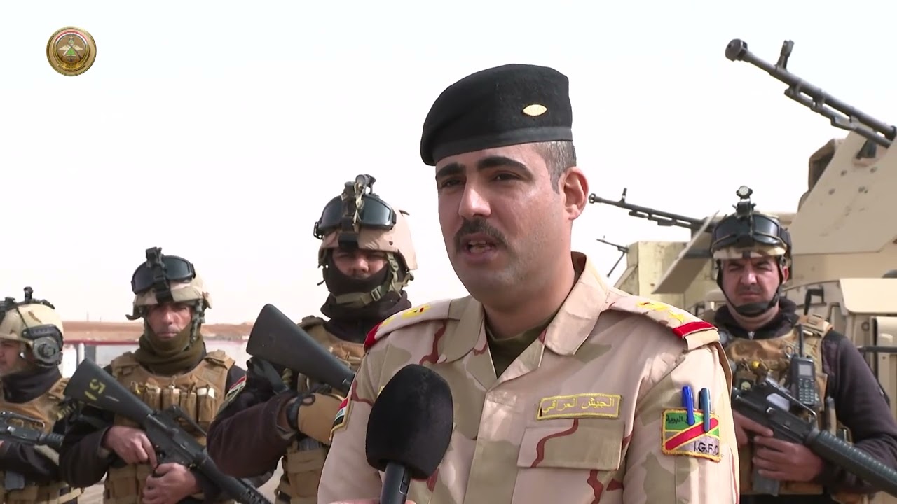 إعلام وزارة الدفاع يزور آخر نقطة للجيش العراقي تفصلنا عن الحدود السورية