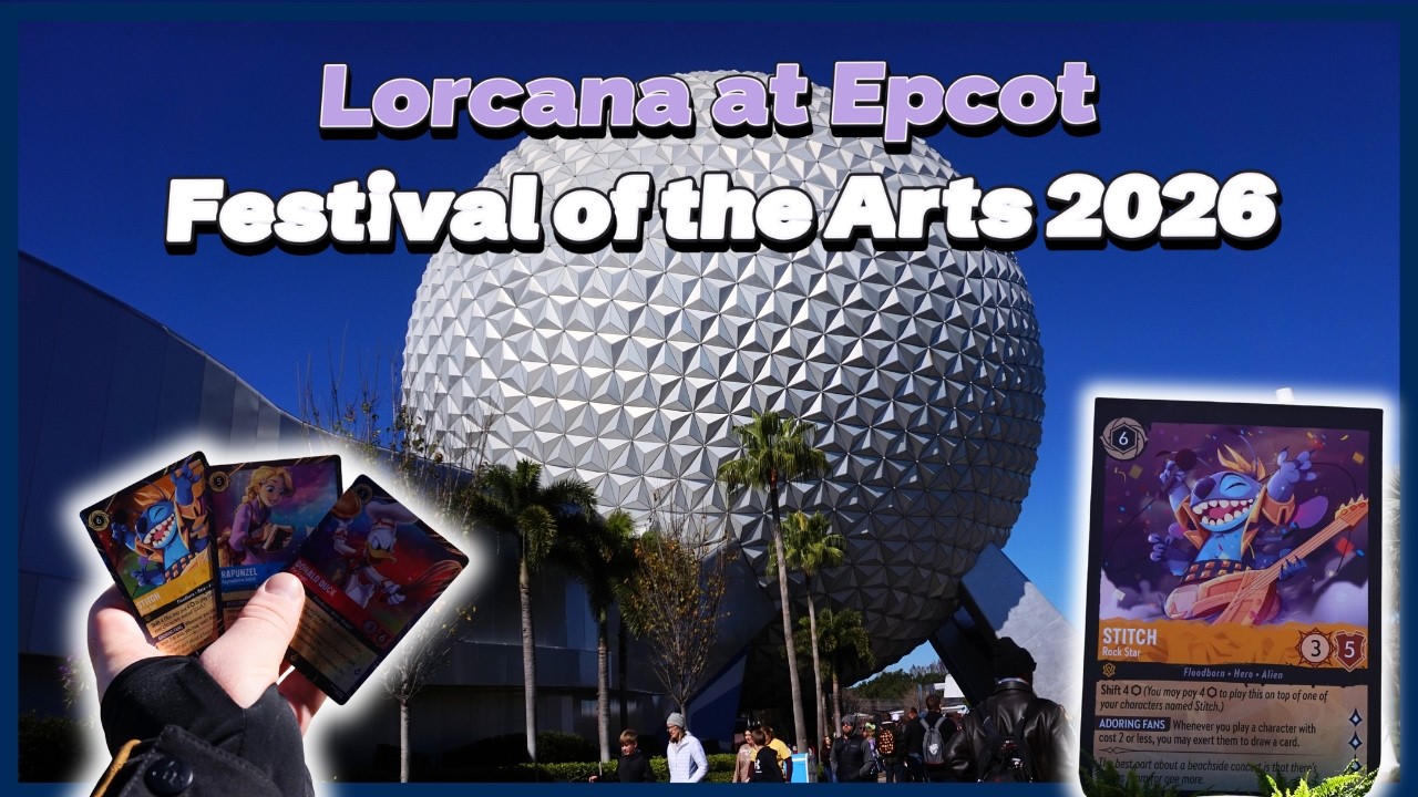 Lorcana at Festival of the Arts 2026! All Scavenger Hunt Location and how it Works!